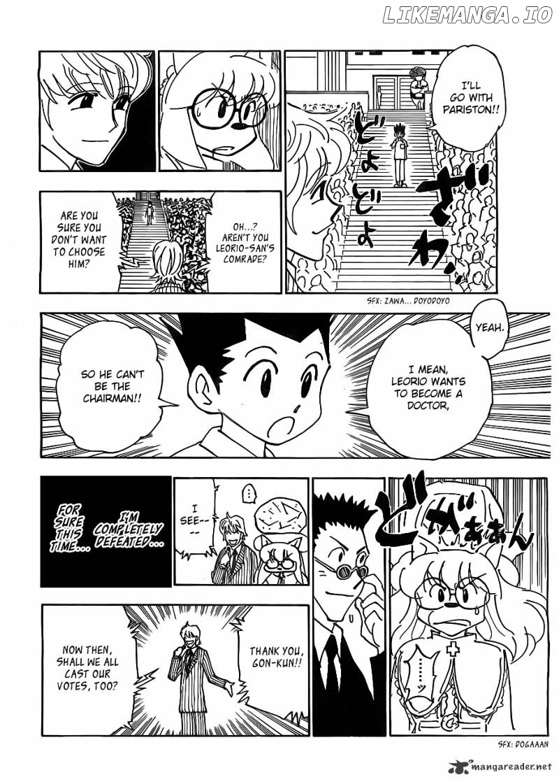 Hunter x Hunter, Chapter 335 image 10